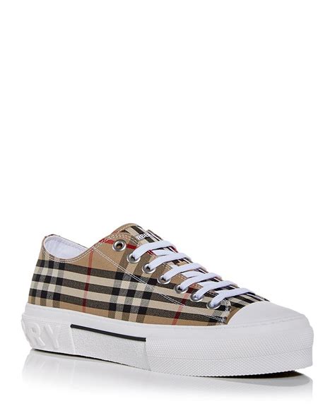 jack vintage check low top